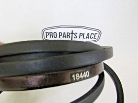 NEW OEM SPEC BELT WOODS 18440 FIT L59F15 L59JD65 348Y169 59LB MOUNTED ON LOW BOY - 0