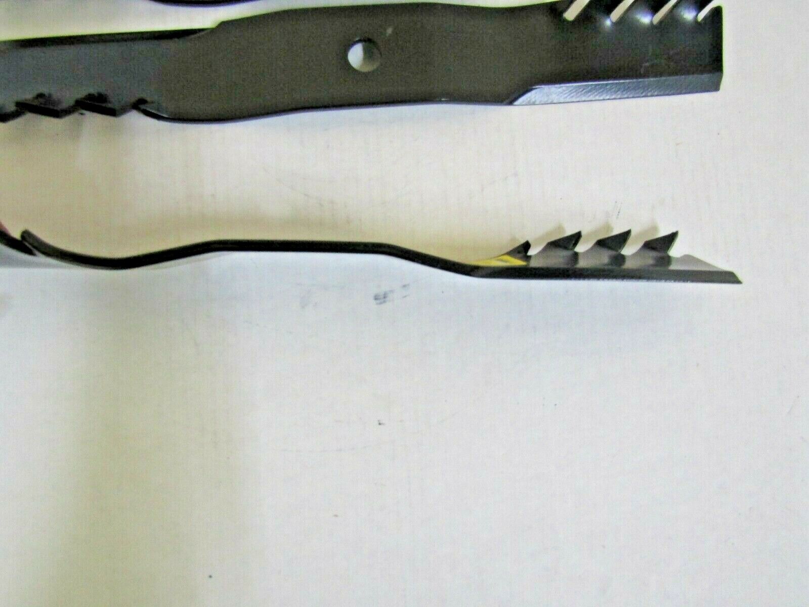 3 XHT USA mulching blades will fit John Deere M145516 UC22010 M143520 54" C DECK - 0