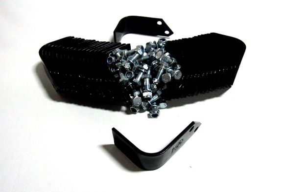 36 tiller tine blades for King Kutter 505036 TG48 TG-48 18L & 18R WITH ALL BOLTS