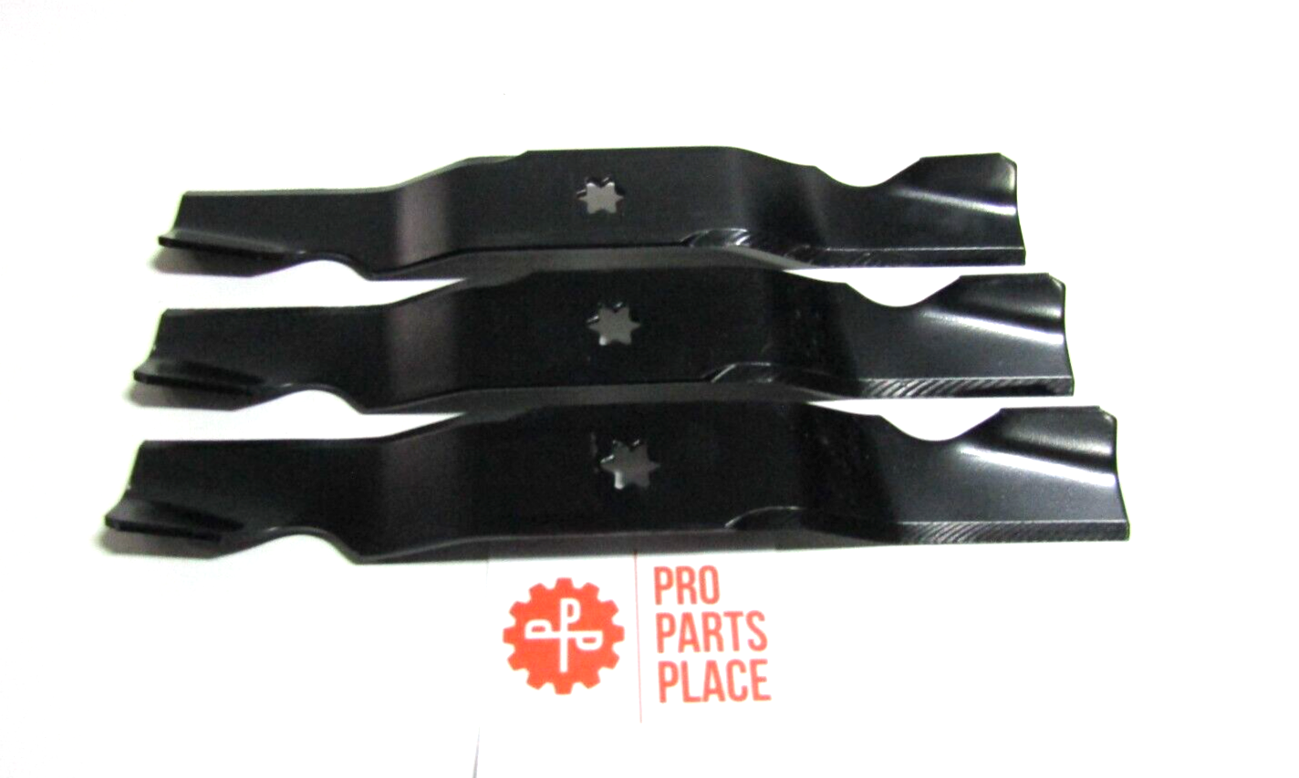 3 USA XHT HD BLADES FOR MTD CUB CADET 742-04053 742-04053A 742-04053B 942-04053C