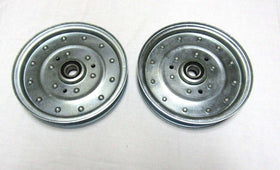 2 Flat idler pulleys for Exmark Lazer Z XP 60" 72"  1-633109 116-4667 539102610