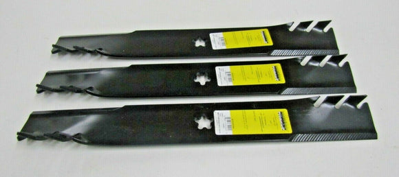 3 USA PREDATOR BLADES CRAFTSMAN HUSQVARNA 54" DECK 187254 187256 532187256