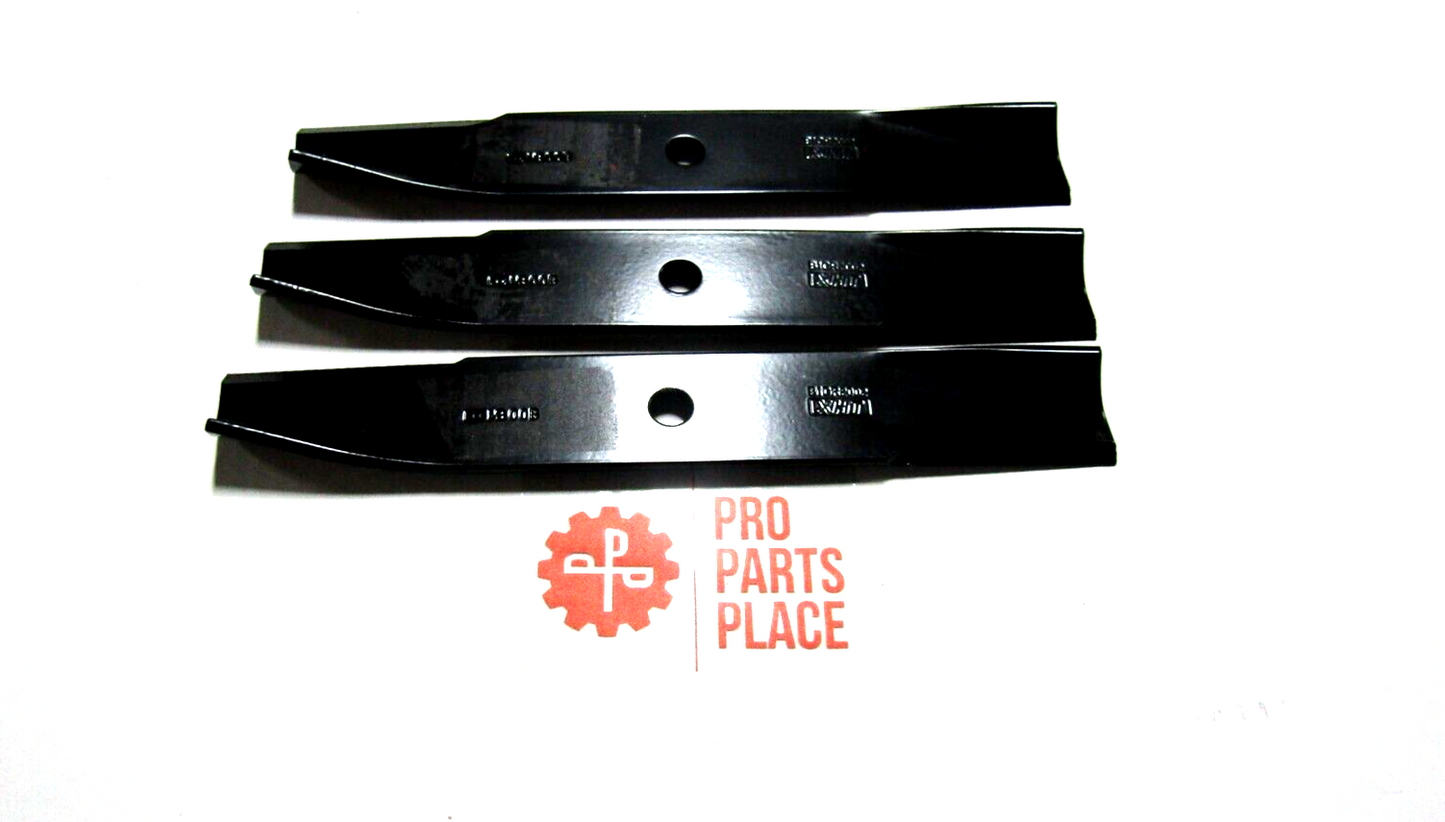 3 XHT HD USA BLADES FOR GRAVELY 14668 34984 3498451 8899800 40" CUT MACHINES