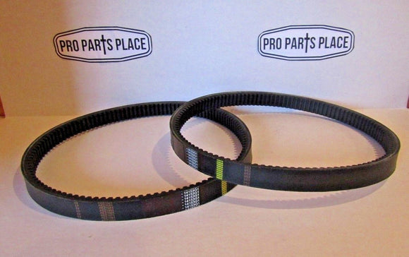 2 OEM SPEC DRIVE BELT EZGO 14153-G1 14153G1 EPIGC121 MARATHON 1976-1987 2 CYCLE
