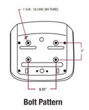Will fit JOHN DEERE SEAT HIGH BACK AM103189 AM108654 415 425 GX70 GX75 GX95-2