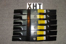 6 REPL XHT HD USA BLADES KUBOTA K5647-34330 K5647-34340 FOR ZD326S ZD21F-60P 60"-2