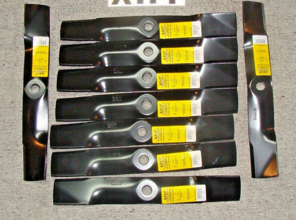 9 USA Predator blades will fit JOHN DEERE M145476 M127500- Z425 Z435 Z445 48"CUT