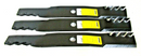 3 USA Predator blades will fit JOHN DEERE TCU15881 M133381 M128485-1