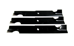 3 DIXIE CHOPPER LAWN MOWER BLADES 50" CUT 30227-H 30227-50 30227-50H 30227-50V - 0