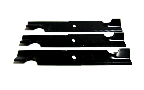3 DIXIE CHOPPER LAWN MOWER BLADES 50" CUT 30227-H 30227-50 30227-50H 30227-50V