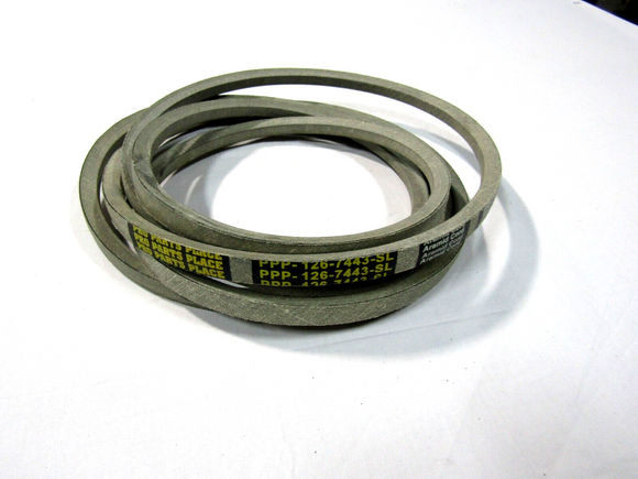 Replacement belt for Exmark 126-7443-SL 126-7443 Radius E S X Series 52" decks