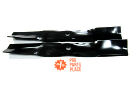 2 USA blades will fit JOHN DEERE UC22008 42" Z315E Z320M Z320R Z335E Z335M Z345M