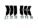 6 tiller tine blades for King Kutter 505002 TG TG-G 3 Left & 3 Right w BOLTS-1