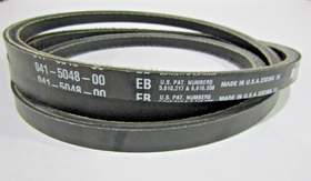 OEM BAD BOY PUMP BELT, BAD BOY 041-5048-00 NOT AFTERMARKET, FITS MANY MODELS - 0