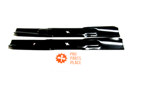 2 USA blades for Cub Cadet 742-04308 942-04308A  42" decks LT42, LX42, RZT-SX42