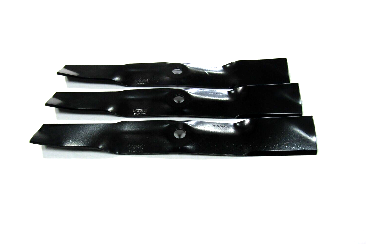 3 USA blades compatible with JOHN DEERE M143520 M145516 ON 54" C DECK MOWERS - 0