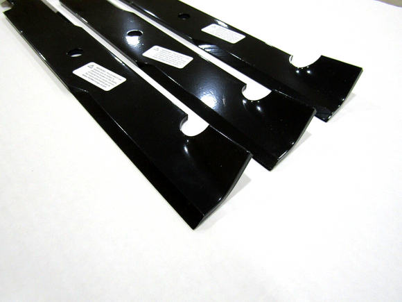 6 OEM BAD BOY blades 54" decks  Bad Boy 038-0001-00 038-0002-00 NOT AFTERMARKET