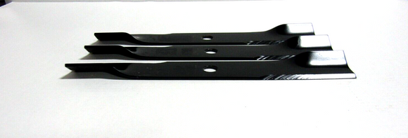 3 USA blades on 52" decks for Exmark 103-6382 103-6382-s Toro 109-6873