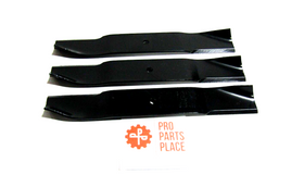 3 XHT USA MADE BLADES FOR COUNTRY CLIPPER H-1714 79388 HIGH LIFT ON 48" DECKS