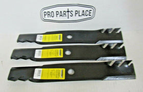 3 USA blades will fit John Deere GT225 GT235 GT242 GT245 GT262 GT275 LX172 48"