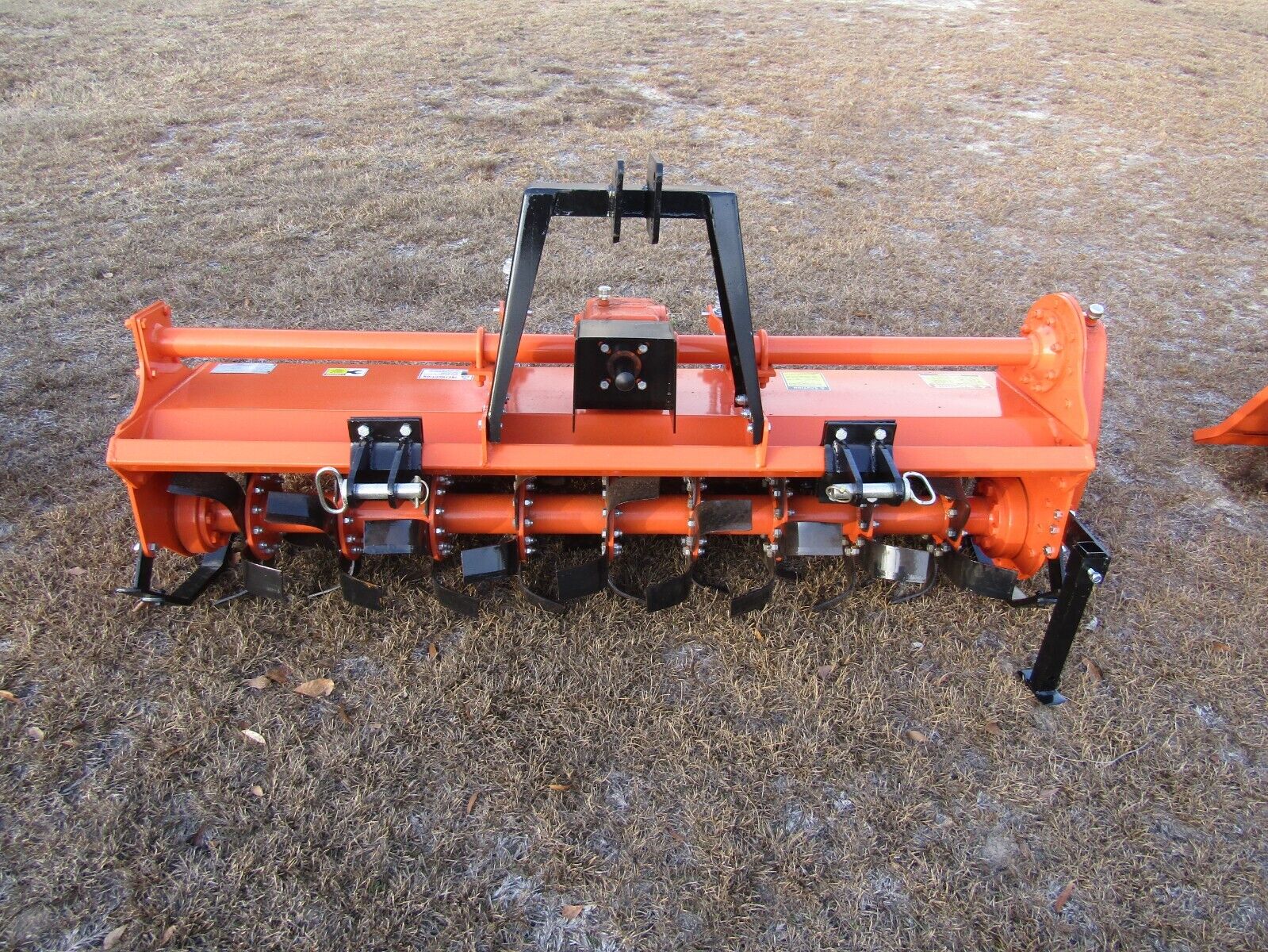 72" Rotary Tiller, HD Gear drive (no chain), slip clutch pto, all welded A-Frame