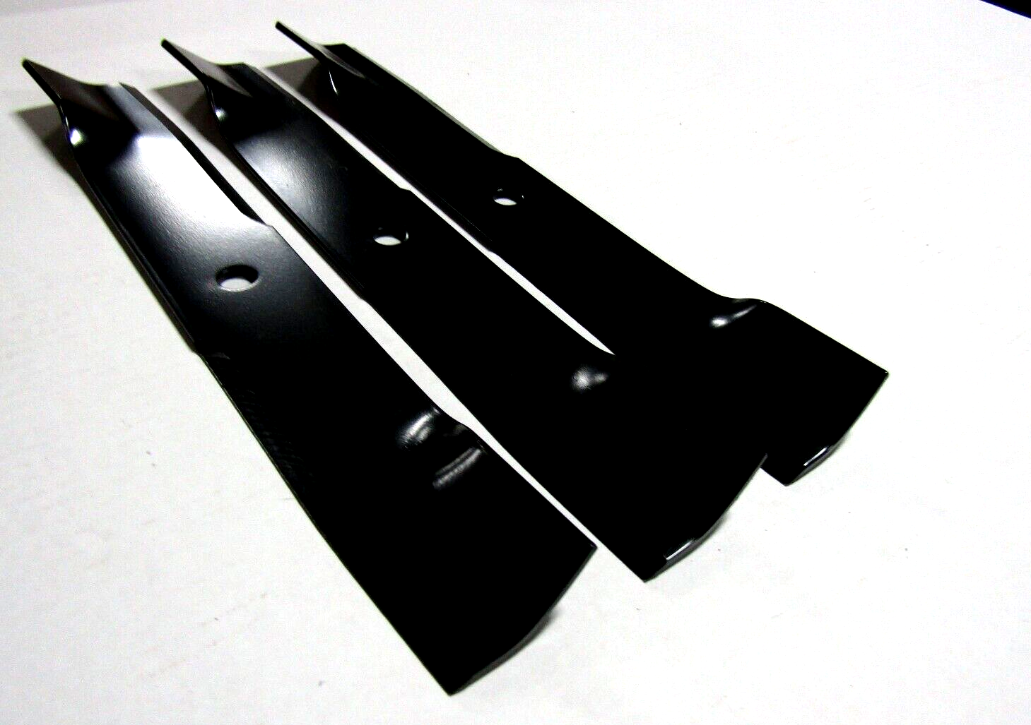 3 USA XHT BLADES FOR HUSTLER 787721 MEDIUM LIFT FOR 52" DECK FASTRAK MODELS - 0