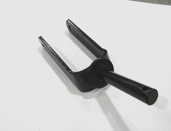 Rotary cutter tailwheel fork 1-1/2" round shaft with 3/4" axle Bush Hog 64910