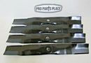 4 USA blades will fit JOHN DEERE M148613 M139976-LX255 LX266 LX277 LX279 42"-1