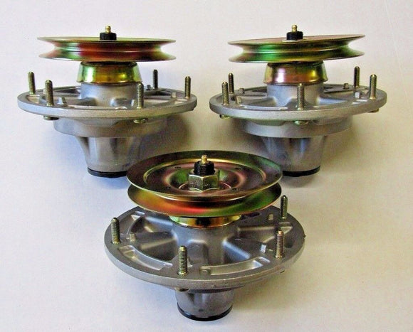 3 SPINDLES will fit JOHN DEERE TCA13807 F620 F680 F687 M653 60" 72" 7 IRON DECK