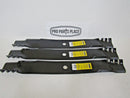 3 USA Predator blades will fit JOHN DEERE 72" DECKS AM102402 AM38314 M141786-1