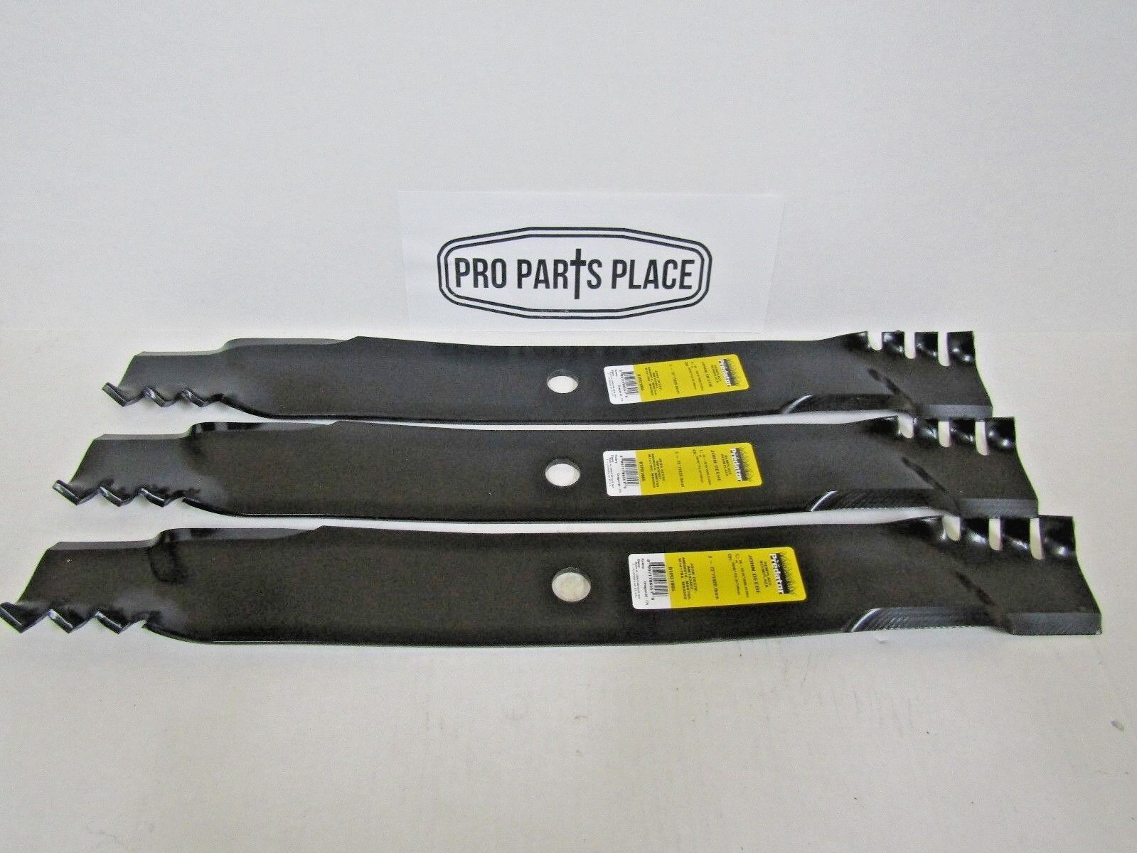 3 USA Predator blades will fit JOHN DEERE 72" DECKS AM102402 AM38314 M141786