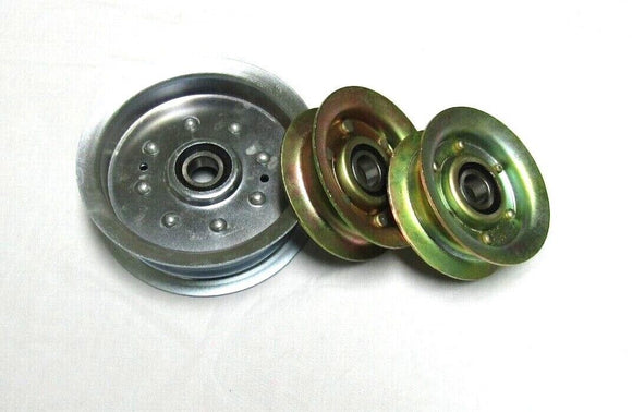 48" Deck idler pulleys will fit John Deere 100 Series L120 L130 145 155C Mower
