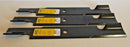 3 XHT HD USA BLADES FOR EXMARK TORO 103-2508 103-2518 103-2518-S 103-6580-1