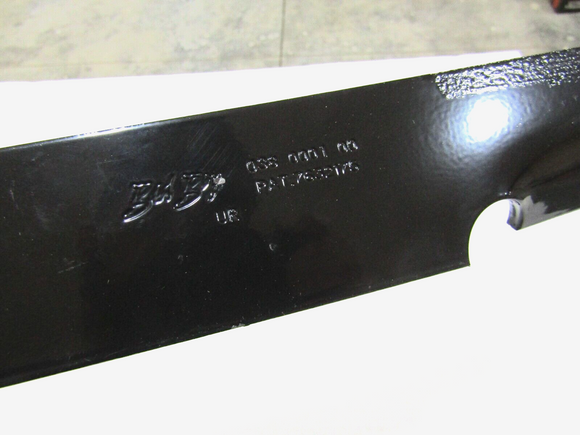 6 OEM BAD BOY blades 54" decks  Bad Boy 038-0001-00 038-0002-00 NOT AFTERMARKET
