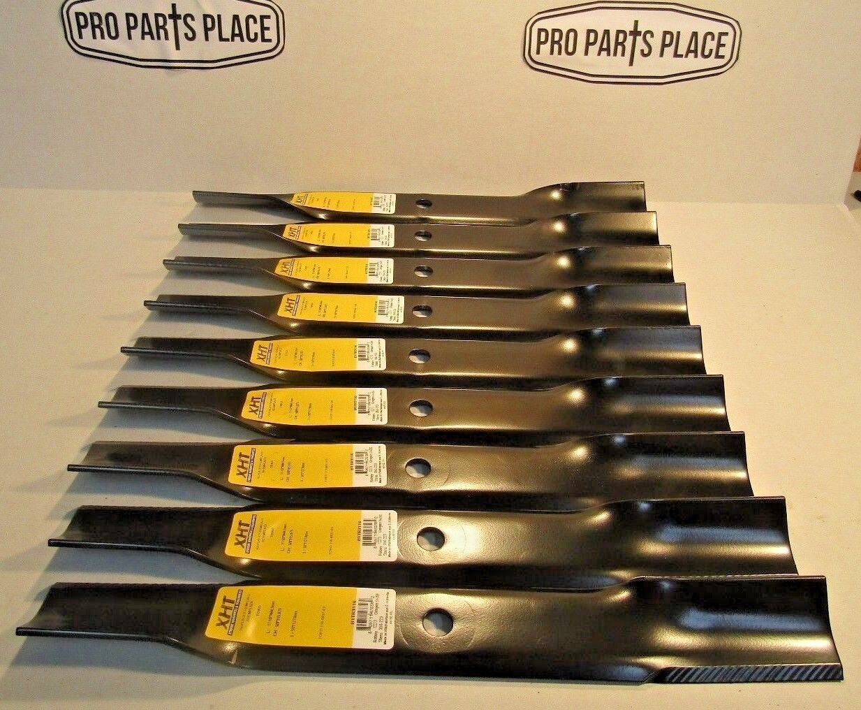 9 REPL HD XHT BLADES FOR TORO TIMECUTTER Z 50" MODELS 110-6837-03 112-9759-03