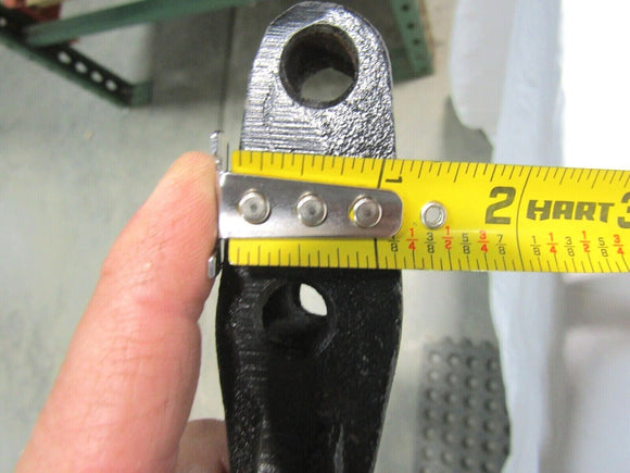 Hay grapple hook with U-bolt, hay accumulator hook grapples. Fits 1-1/4" square