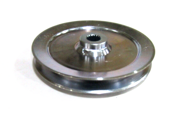 Replacement pulley compatible with John Deere MIU800783 X300 X304 X330 X350 X354
