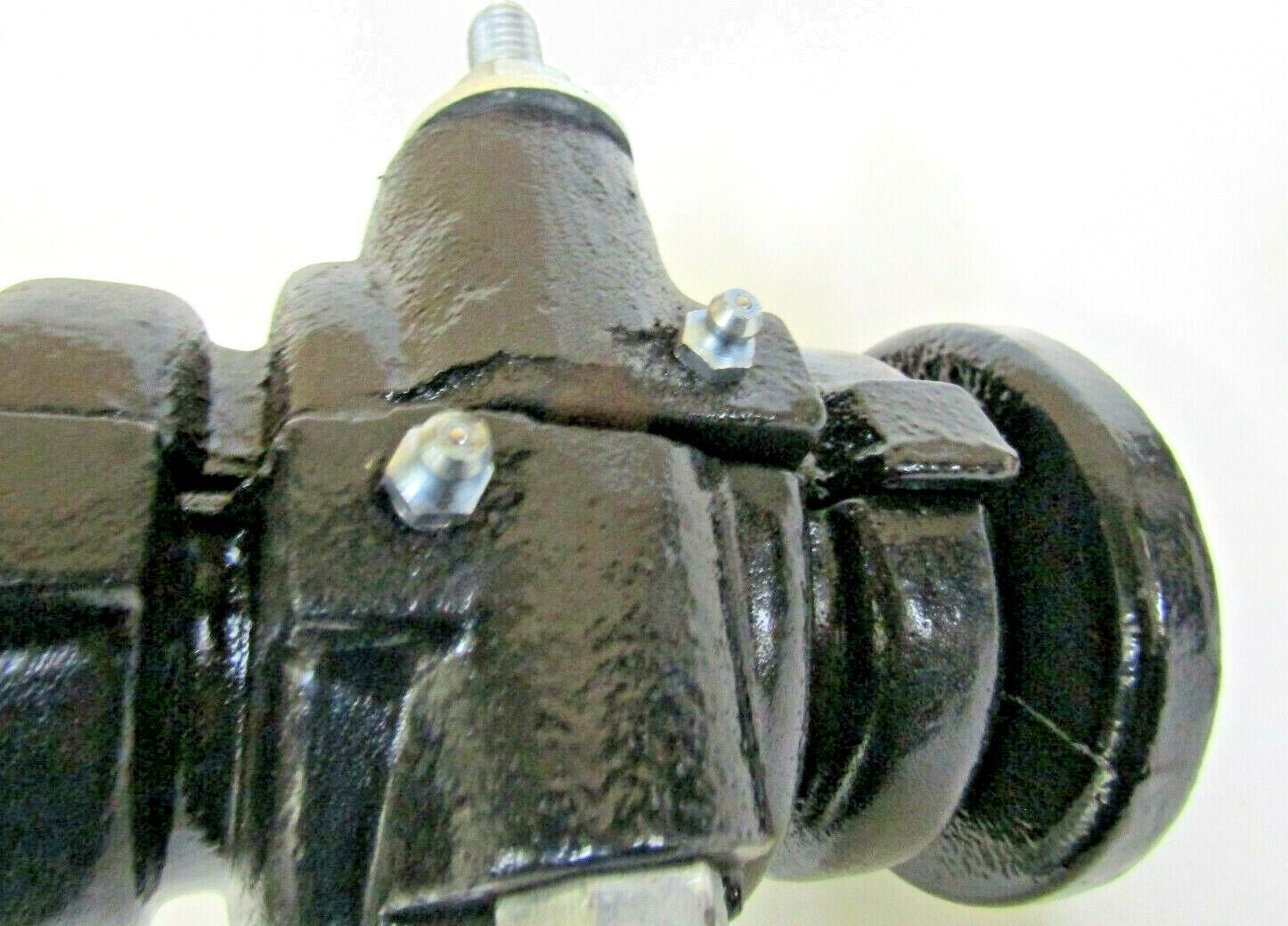 COMPLETE DISC HARROW BEARING ASSEMBLY, 1" SQ 7-1/2" RIBBED SPOOL WITH CAPS  BOLT