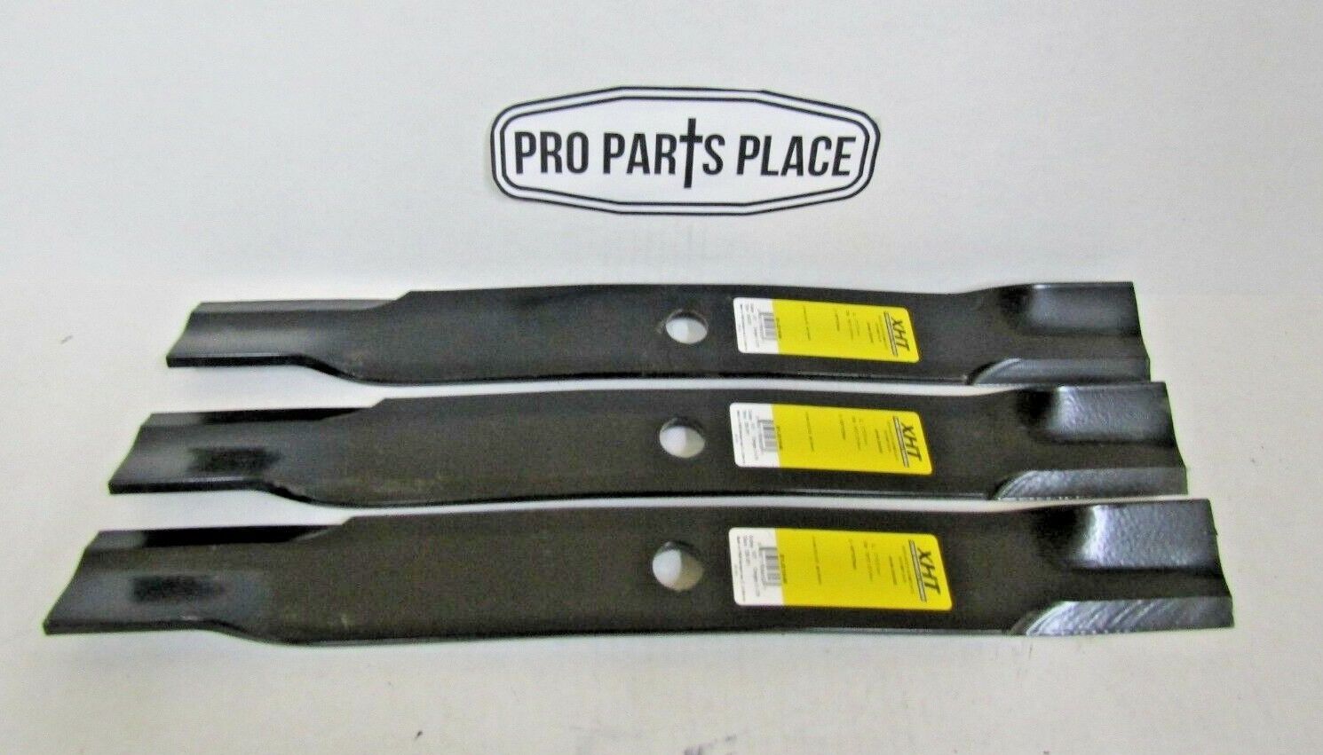 3 USA blades will fit JOHN DEERE 60" ZTRAK F620 M665 Z520A Z720A Z920M 997 .313"