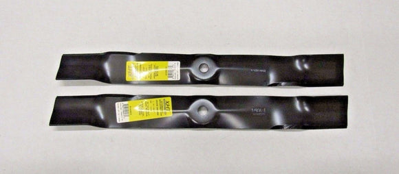 2 USA blades will fit JOHN DEERE SCOTTS SABRE M139802 42" DECK LT160