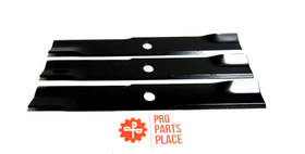 3 USA MADE XHT BLADES EXMARK 103-6387 103-6387-S LOW LIFT IDEAL IF NOT BAGGING