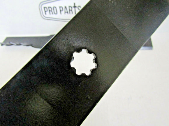 2 USA blades will fit John Deere 38" Deck AM100945 AM100991 AM77979 M82408