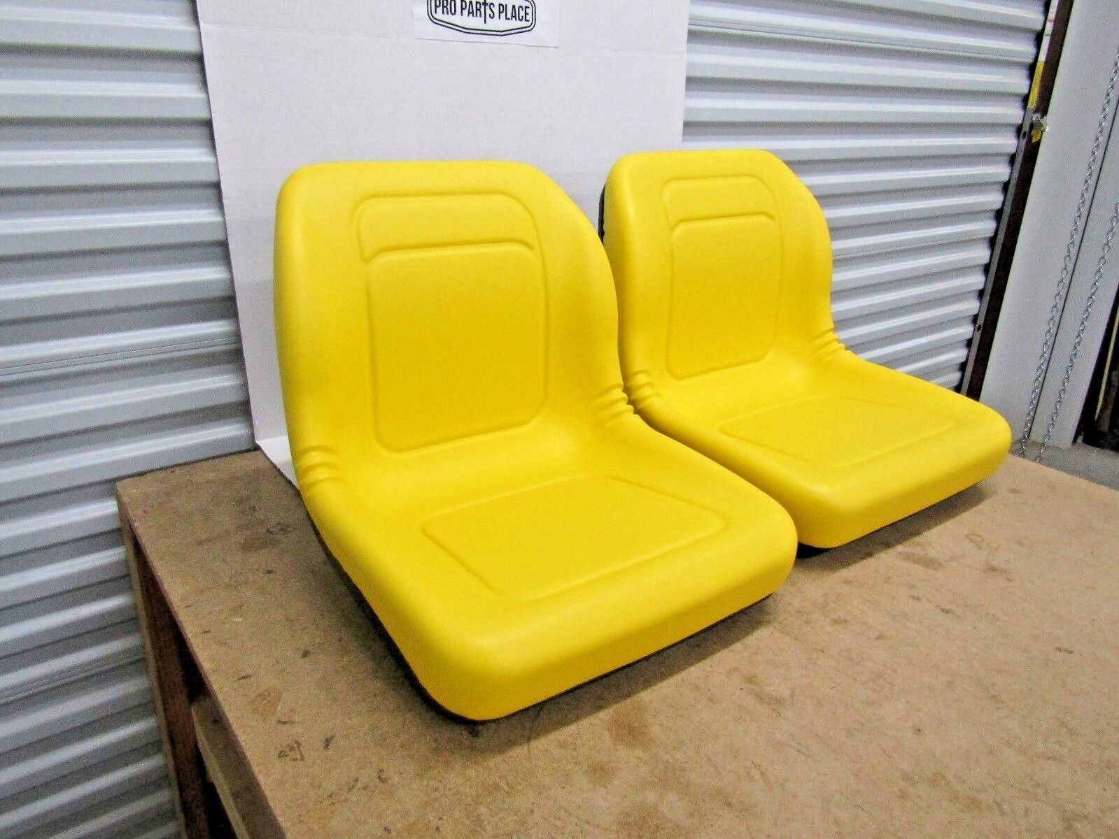(2) new seats will fit JOHN DEERE VG11696 AM121752 GATOR 4X2 4X4 4X6 CX DIESEL - 0