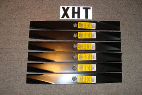 6 REPL XHT HD BLADES POULAN CRAFTSMAN HUSQVARNA 127843 134149 138498 156105