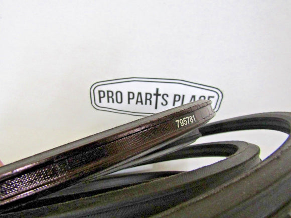 NEW OEM SPEC BELT HUSTLER 795781 214.3" MADE WITH KEVLAR SUPER Z W/ 60" REAR DIS