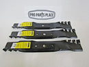 3 USA Predator blades will fit JOHN DEERE 48" DECK GX20250 GX20434 GX20819-1