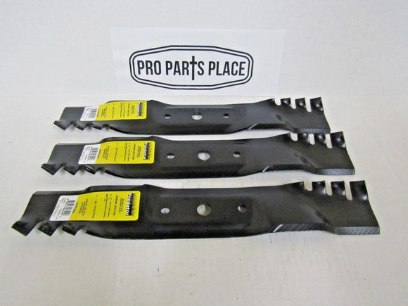 3 USA Predator blades will fit JOHN DEERE 48" DECK GX20250 GX20434 GX20819