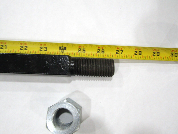 1" X 1" X 26" Disc Harrow Axle  Replacement axle for many brands of disc harrows