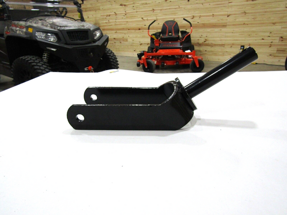 Rotary cutter tailwheel fork 1-1/2" round shaft with 3/4" axle Bush Hog 64910