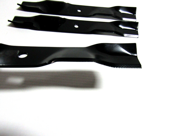 3 USA MADE XHT BLADES MULCHING EXMARK 1-633484 1-633485 1-303527 1-303146 103283